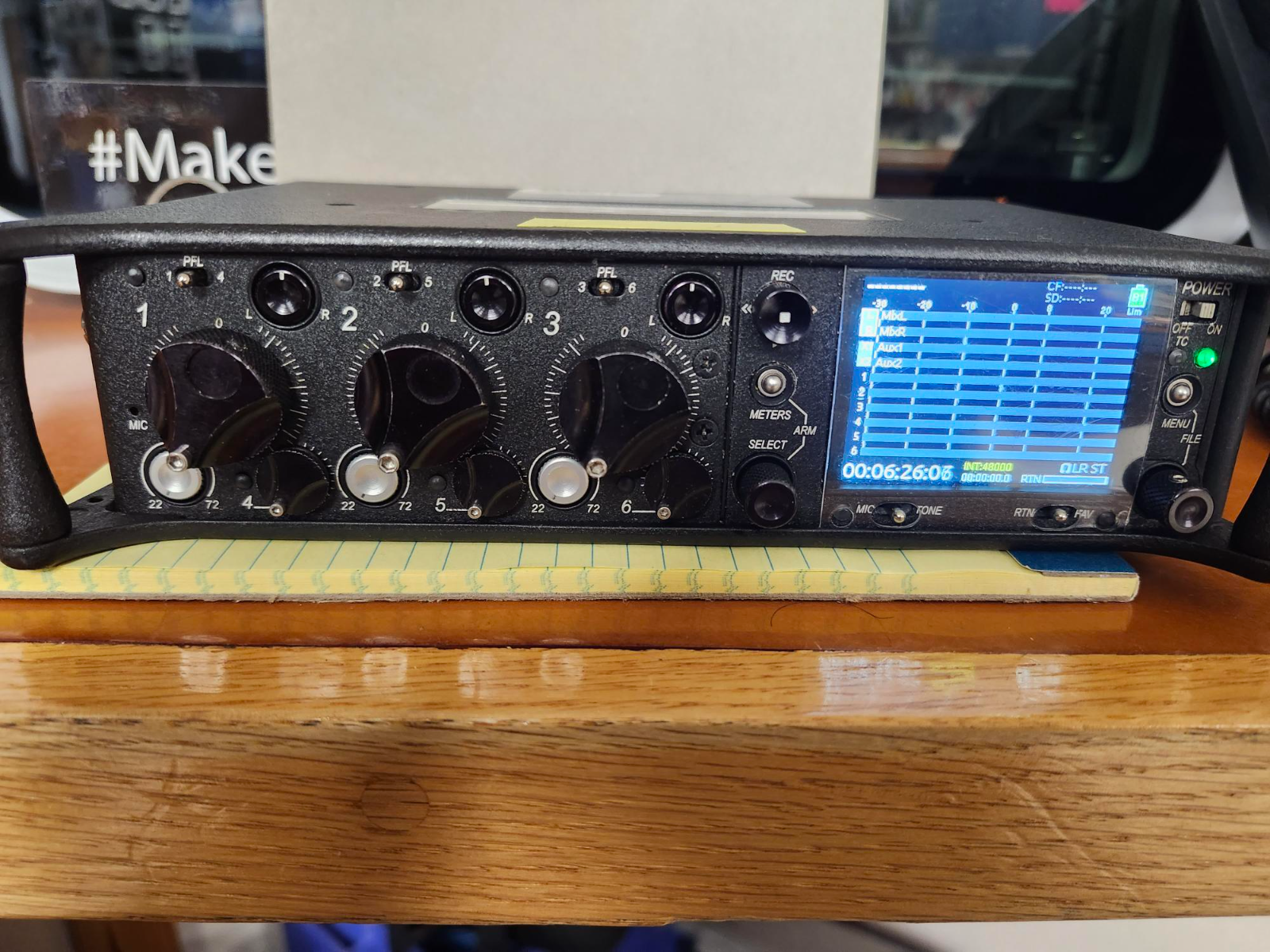 Sound Devices 633 6-Input Compact Field Mixer