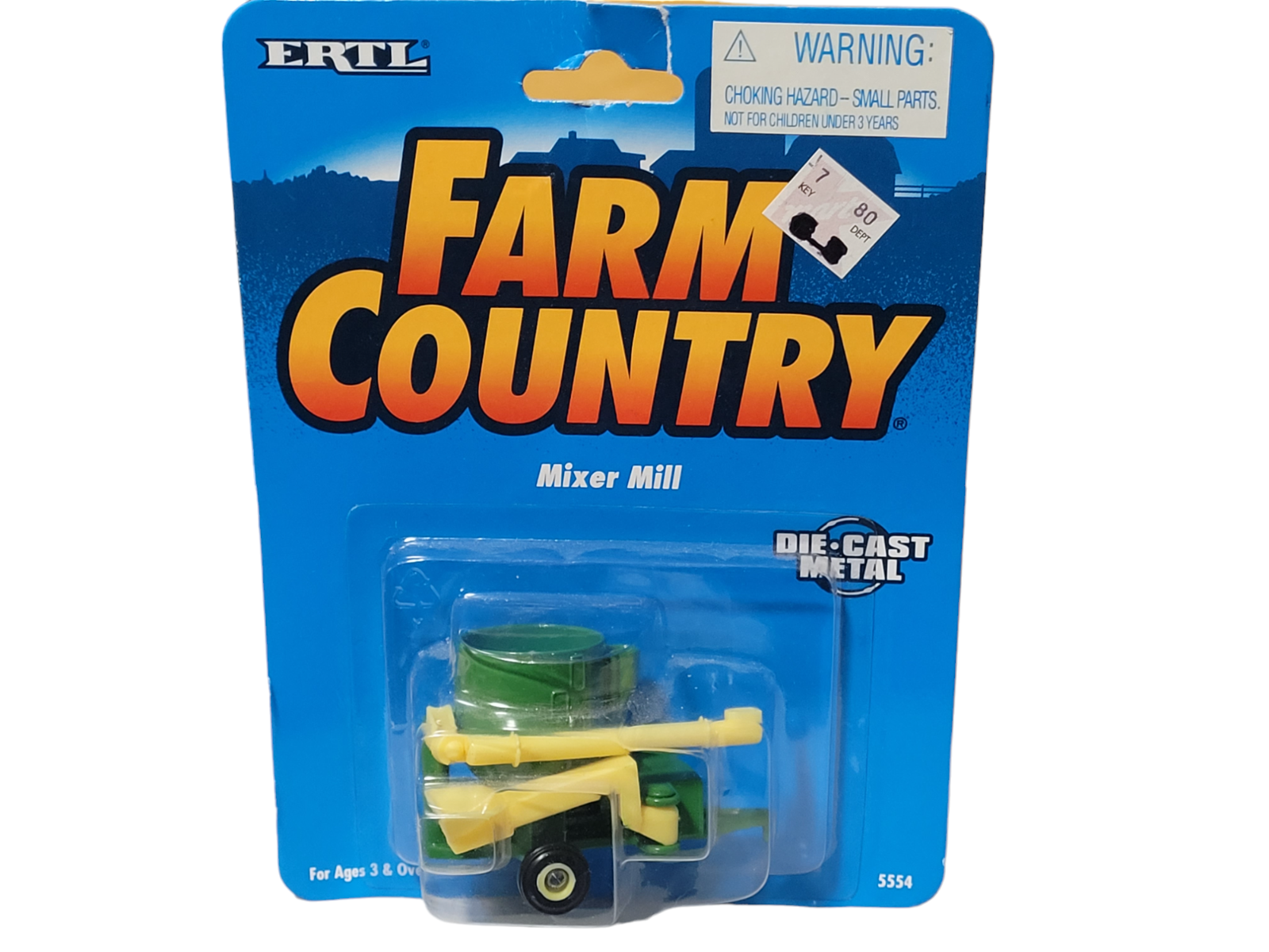 ERTL #5554 FARM COUNTRY MIXER MILL - MOC