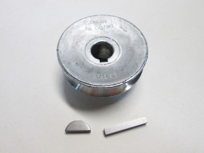 Craftsman Belt Drive Table Saw 2 1/2'' Pulley with Keys 5/8'' Arbor or Motor Shaft