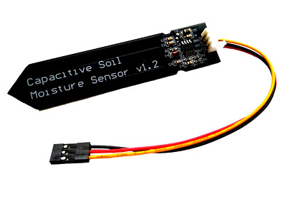 Capacitive Soil Moisture Sensory V1.2 (QTY 2) Corrosion Resistant
