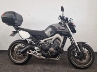 YAMAHA MT-09 *** SERVICE HISTORY - TOP BOX - CARBON ***