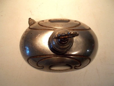 Vintage / Antique Wood Stove Finial  with Oval Dome Swing Top Part