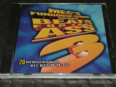 SEALED MIKE E CLARK MEC'S FUNHOUSE STUDIO PRESENTS BEATS FOR THAT ASS VOL. 3 CD