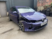 2022 Volkswagen Polo 1.0 TSI 110 R-Line 5dr DSG DAMAGED SALVAGE CAT S 72 REG HAT