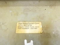 Mitsubishi Outlander III 12-15 Blende Aussen Kappe Abdeckung für Stoßstange Hinten Mitsubishi Outlander III 12-15... Vorschau 6