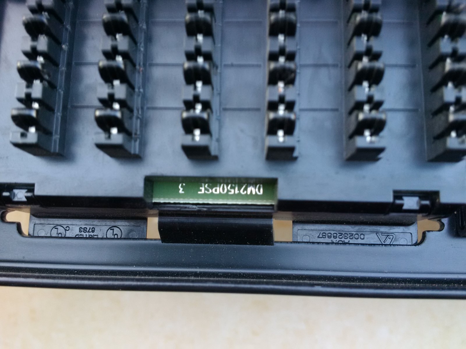 Lucent Patchmax DM2150-PSE 3  6-socket Module CAT5E 24 Port Patch Panel Loaded
