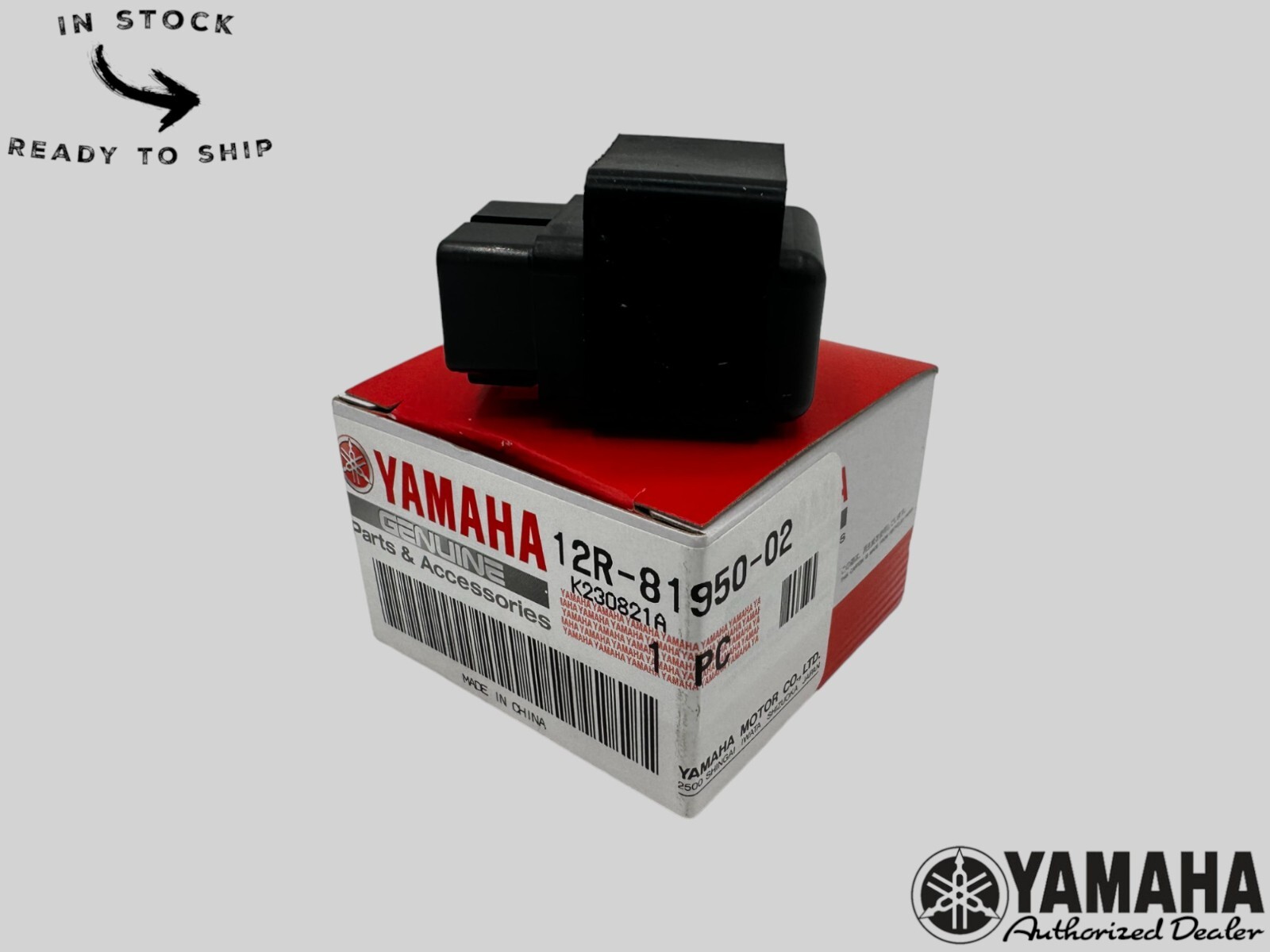１０２品 Yamaha Genuine OEM Authentic Starter Relay Assembly 12R