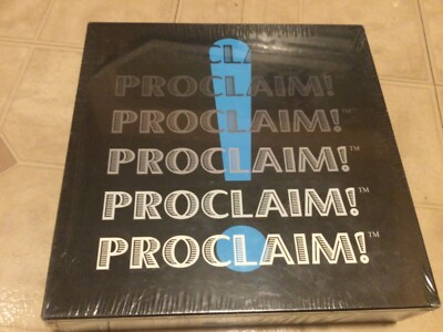 PROCLAIM : The Thoughtfully Ambiguous Word Association Game  -  BRAND NEW