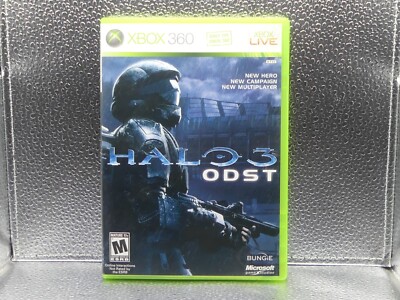 Xbox 360 Halo 3 ODST Tested Working With Manual 2-Disc Set Microsoft Video Game