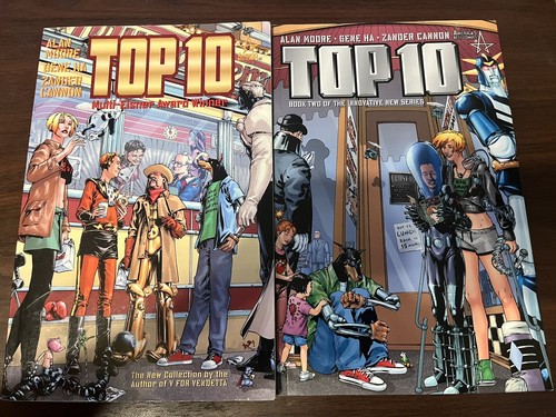 トップ10 (AMERICA’S BEST COMICS) #2 Top 10 Book 2 TPB Alan Moore & Gene Ha ABC America's Best