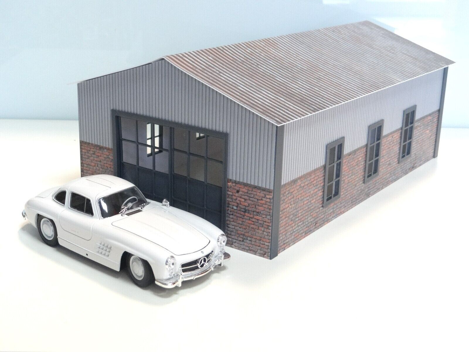☆ Diorama Hanger LB Ver.2 Review - FEXT HOBBY x FANS HOBBY SCI-FI 07 Hangar Diorama