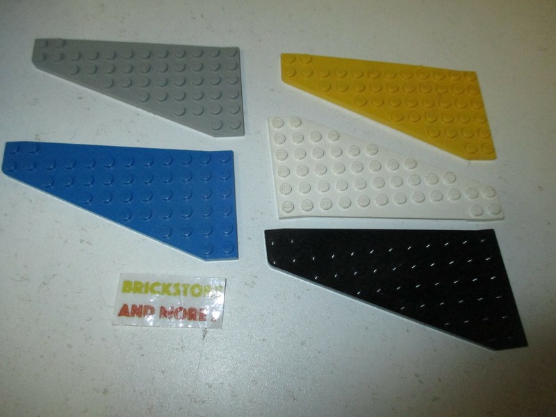 Lego - Wedge Plate Plaque 7x12 12x7  Wing Right 3585 - Choose Color & Quantity