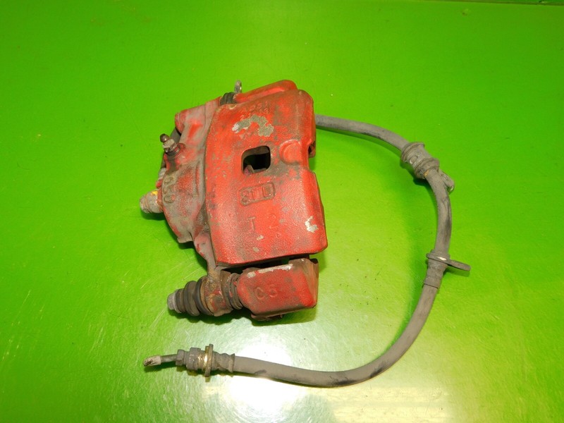 93-97 Civic del Sol Si EX OEM driver left front brake caliper + hose line tube