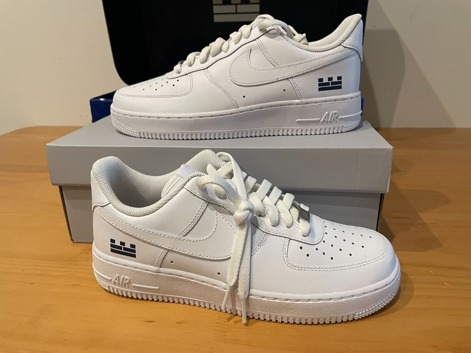Size 8.5 - Nike Air Force 1 Low '07 White (Citadel Branded Size 8.5 - Nike Air Force 1 Low '07 White (Citadel Branded