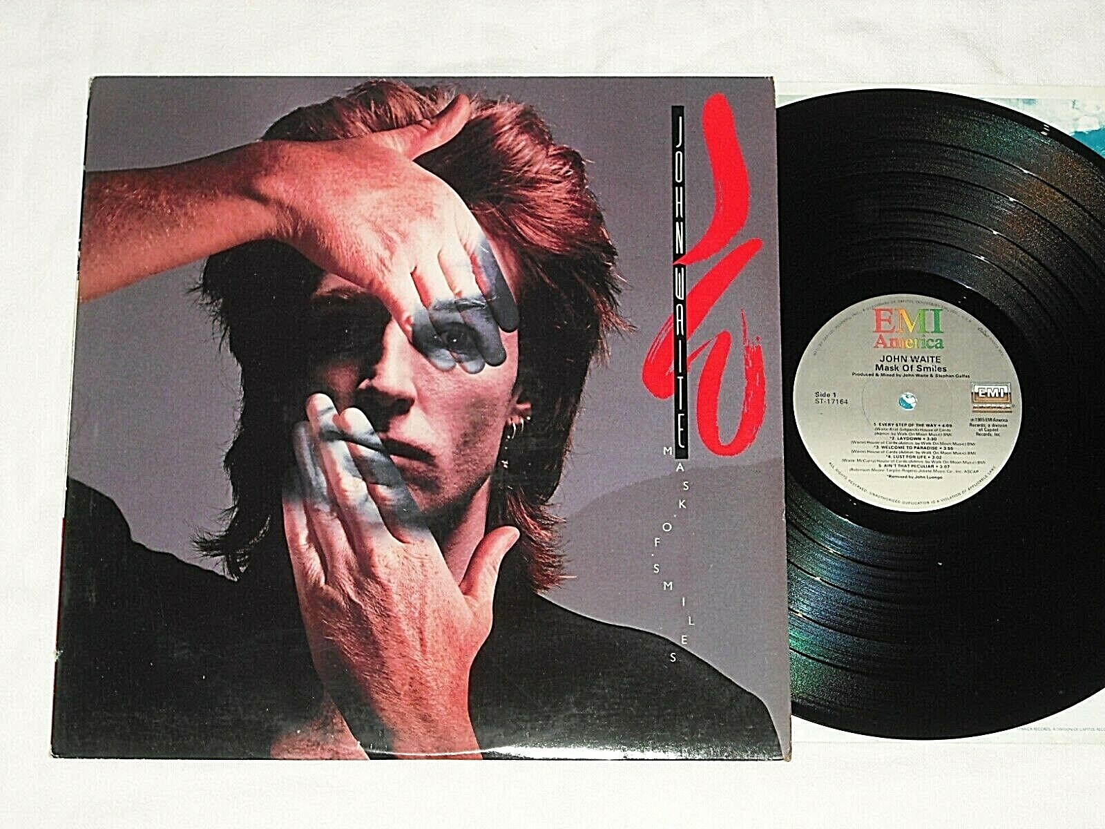 クラブ+ダンス CD John Waite Mask Of Smiles CP325081 EMI America /00110 JOHN WAITE-Mask Of Smiles (1985) EMI AMERICA LP | eBay