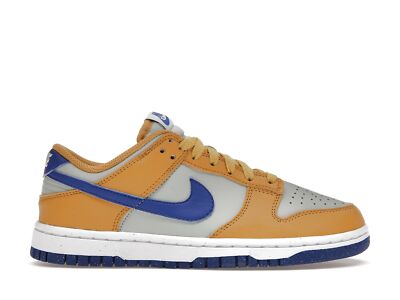 Pre-owned Nike Dunk Low Next Nature Wheat Gold Royal - Dn1431-700