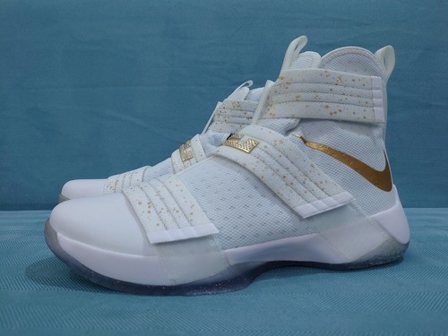 lebron 10 white and gold