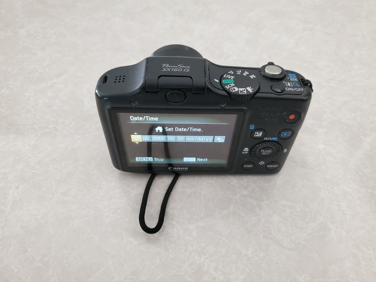 Canon PowerShot SX160 IS 16MP Digital Camera ~ CAMERA ERROR