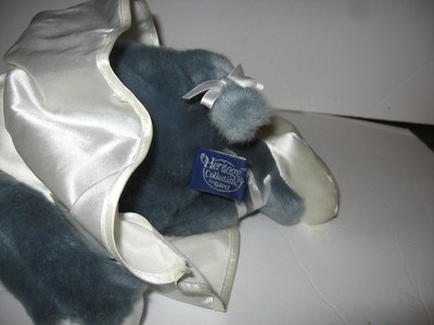 Heritage Collection Ganz Gray Hippo White Ballerina Dress Shoes Plush Toy 13
