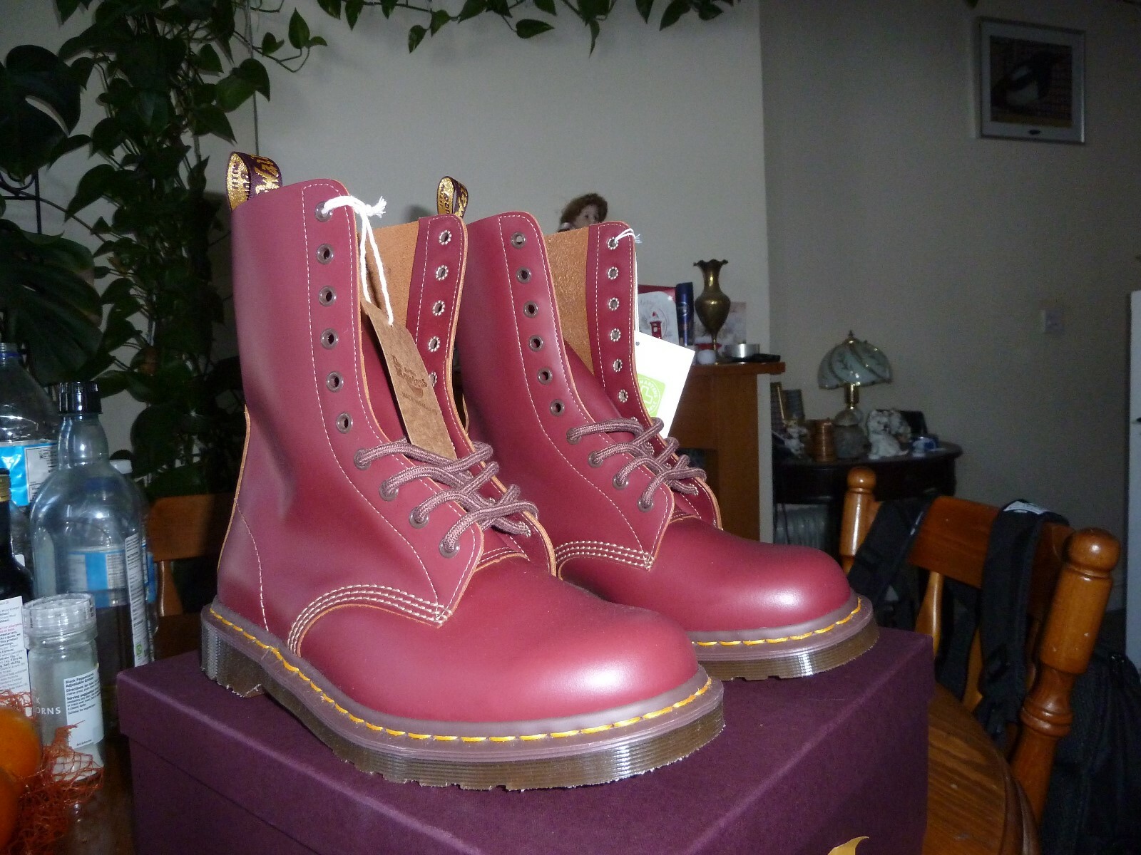 Купить Martens 1490 Vintage Made England Quilon Leather (Сапоги) заказать с  доставкой лот № 224126407726