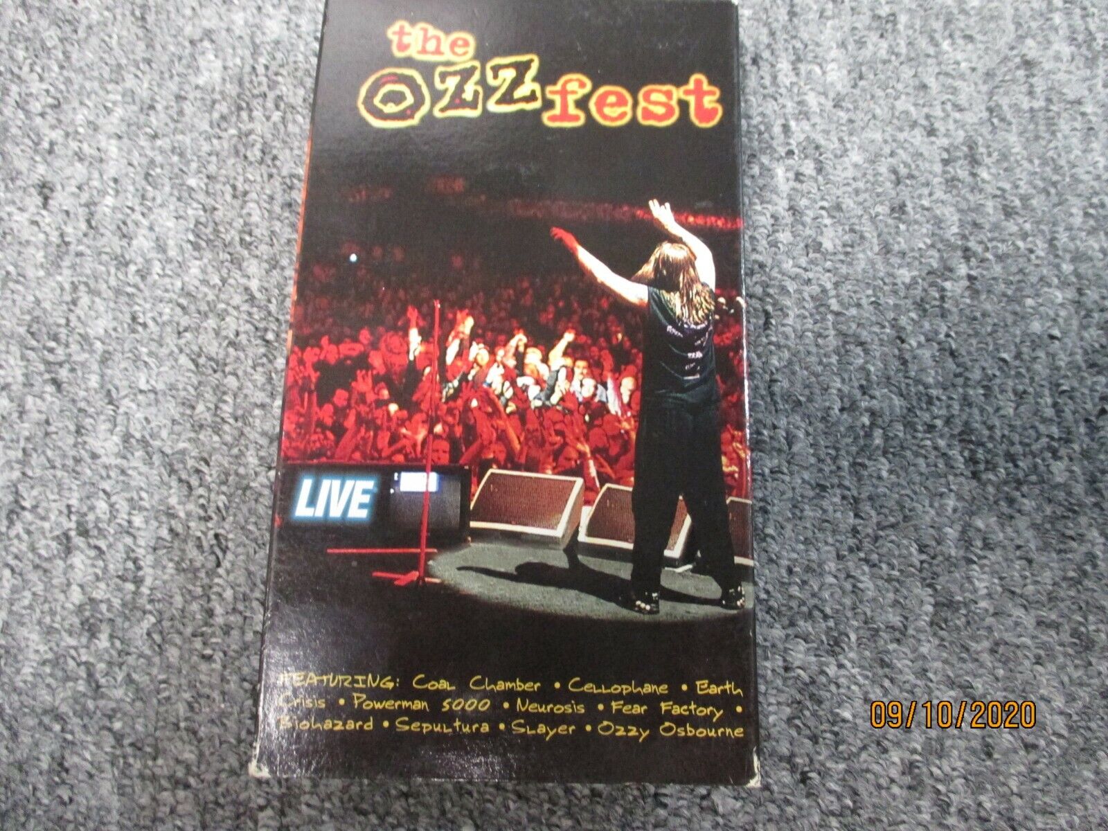 The Ozzfest: Live (VHS, 1997) Powerman 5000 Sepultura Slayer The Ozzfest: Live (VHS, 1997) Powerman 5000 Sepultura Slayer