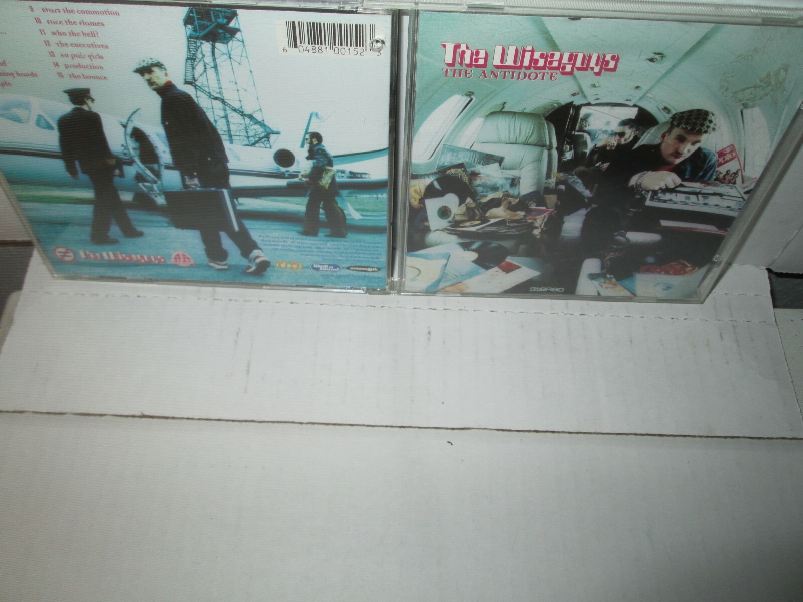 THE WISEGUYS - ANTIDOTE rare Dance Electronica cd Tito-T