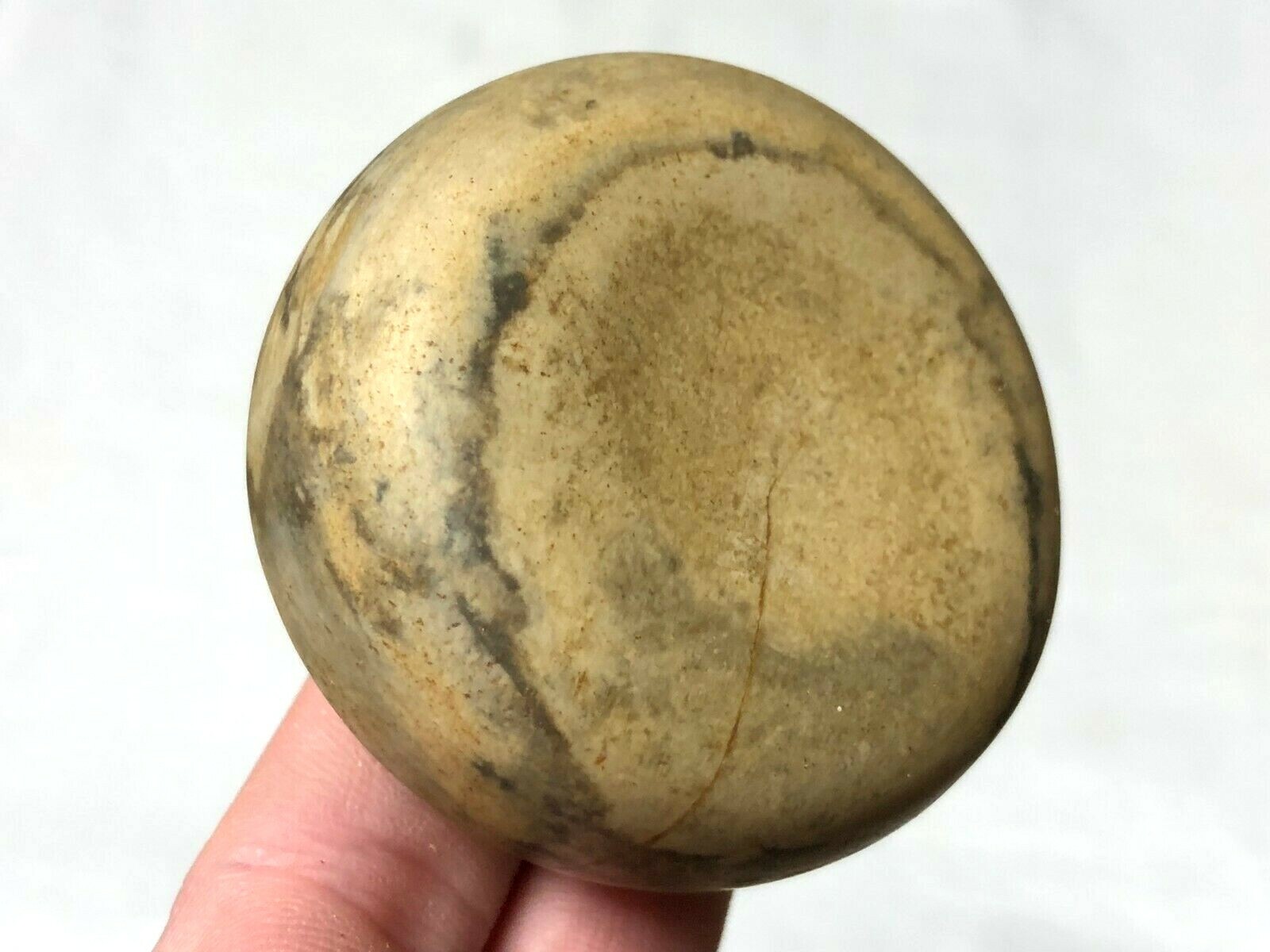 PHENOMENAL HARDSTONE DISCOIDAL HICKMAN CO., KY. AUTHENTIC ARROWHEAD ARTIFACT B7