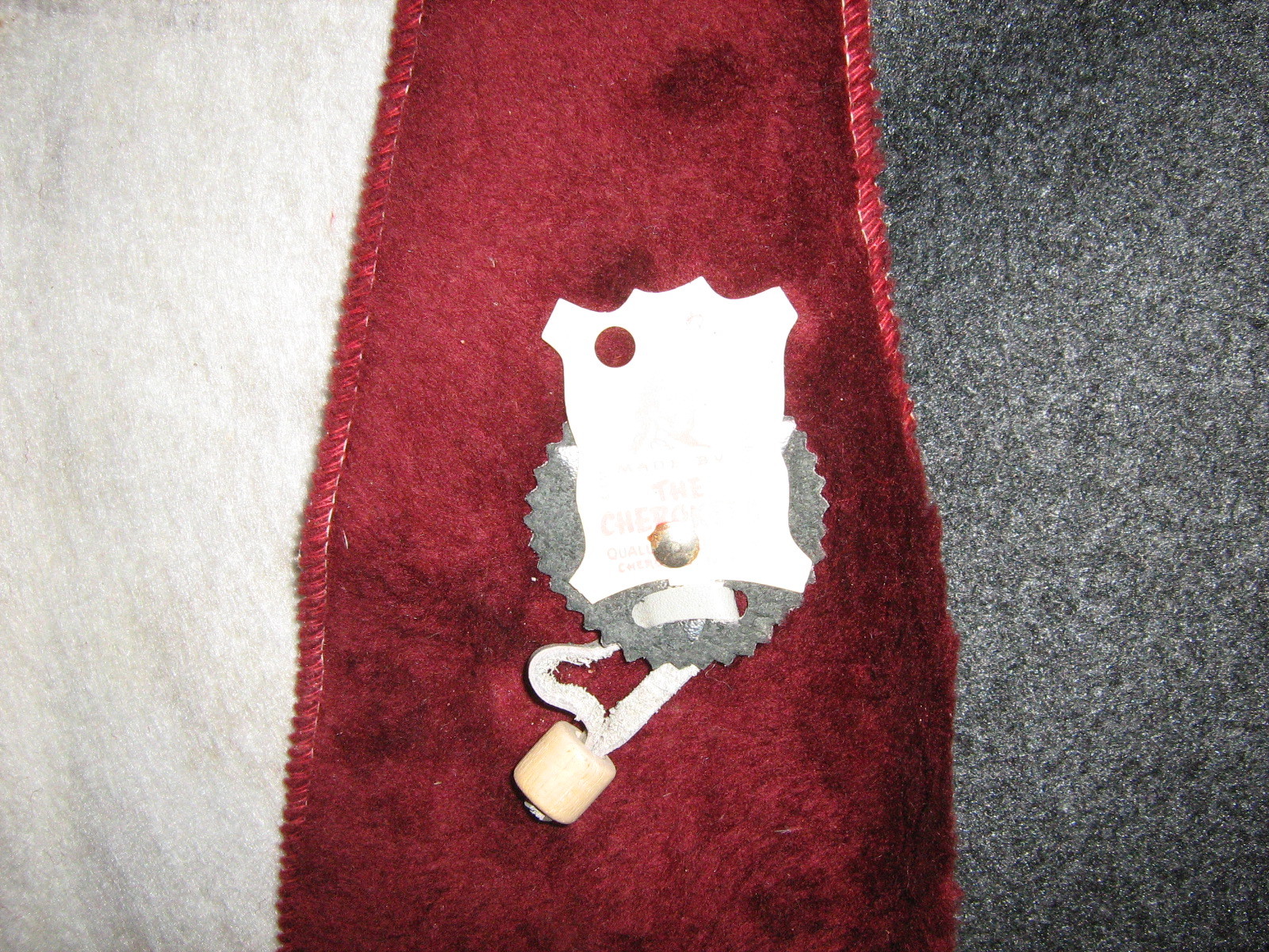 Qualla Cherokees Vintage Child's Western Clothing Toy Vest **New Old Stock**