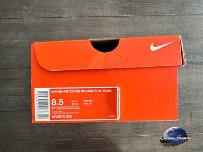 Nike Air Zoom Pegasus 36 Trail Women's Size 8.5 Running Shoes Luminous Green