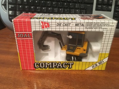 Joal Compact 1/35 Scale ref.162 Mini Excavator JCB 801 Boxed