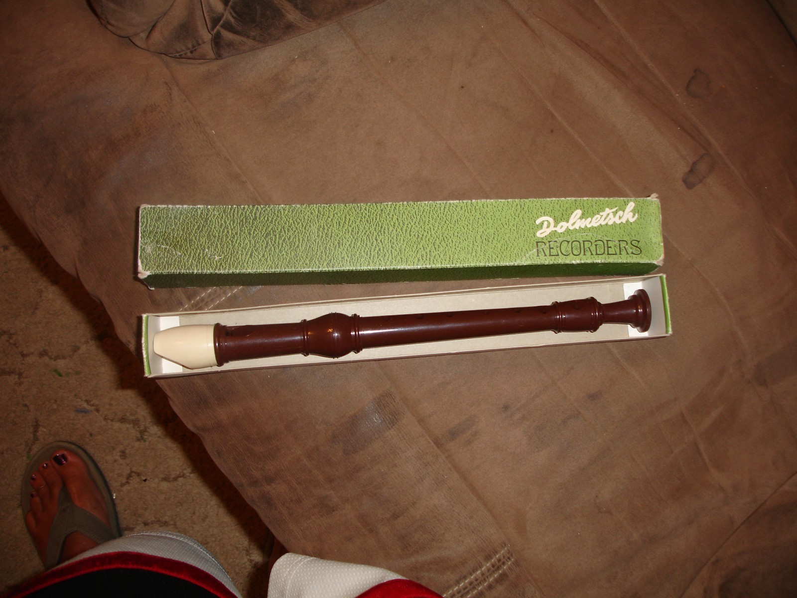 Купить Продольная флейта Vintage Dolmetsch descant soprano Recorder в ...