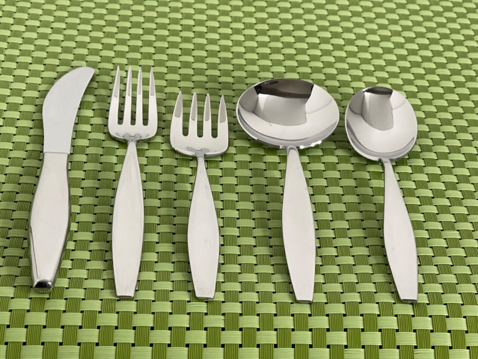 Carvel Hall LEISURE Stainless Glossy USA George Nelson Carvel Hall LEISURE Stainless Glossy USA George Nelson