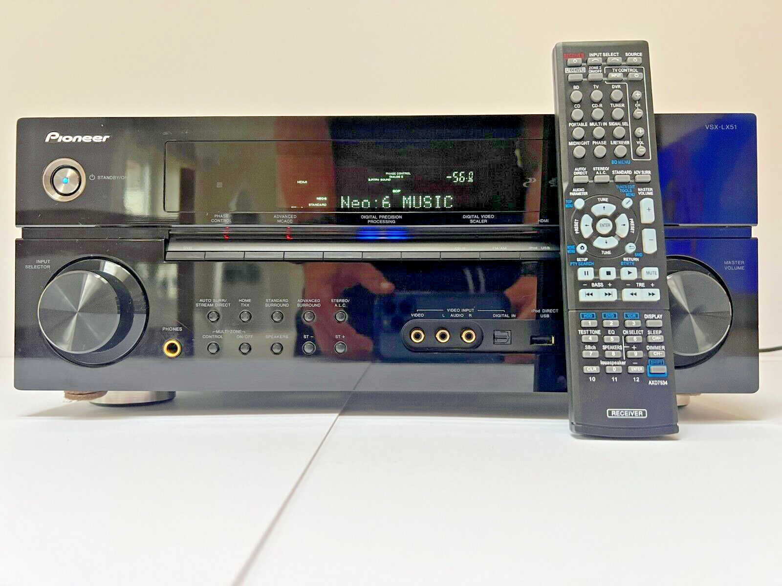 Cupcait simp　Pioneer AVアンプ VSA-LX51 Pioneer VSX-LX51 Multi Channel AV Reciever Black - Used