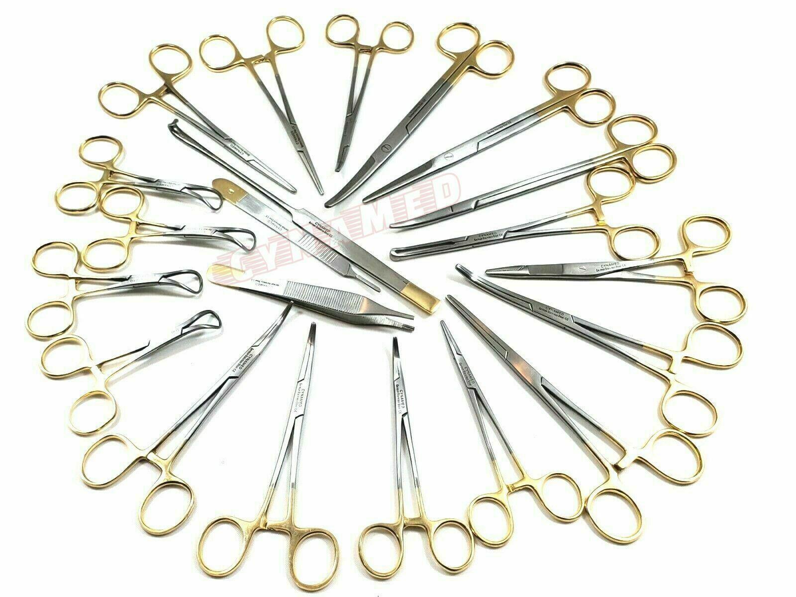 82 PC GENERAL SURGERY SPAY PACK SURGICAL VETERINARY INSTRUMENTS-GERMAN STAINLESS