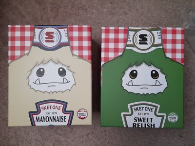 Mayo Chomp LE100 & Relish Chomp LE150 Abominable Toys Sket One Limited Edition