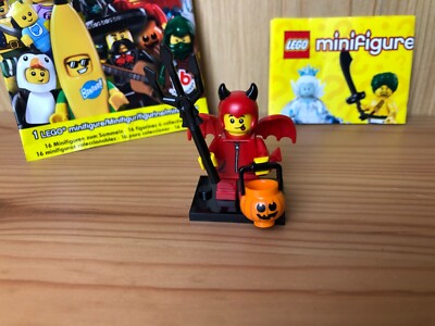 Lego Cute Little Devil Teufel Diavolo 71013 col16-4 col247 Serie 16 Figur