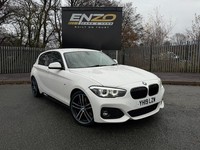 2019 19 REG BMW 118D 2.0 DIESEL M SPORT SHADOW EDITION ALPINE WHITE HATCHBACK