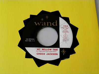 CHUCK JACKSON~ MY WILLOW TREE~ VG++~THE BREAKING POINT~ WAND ~SOUL