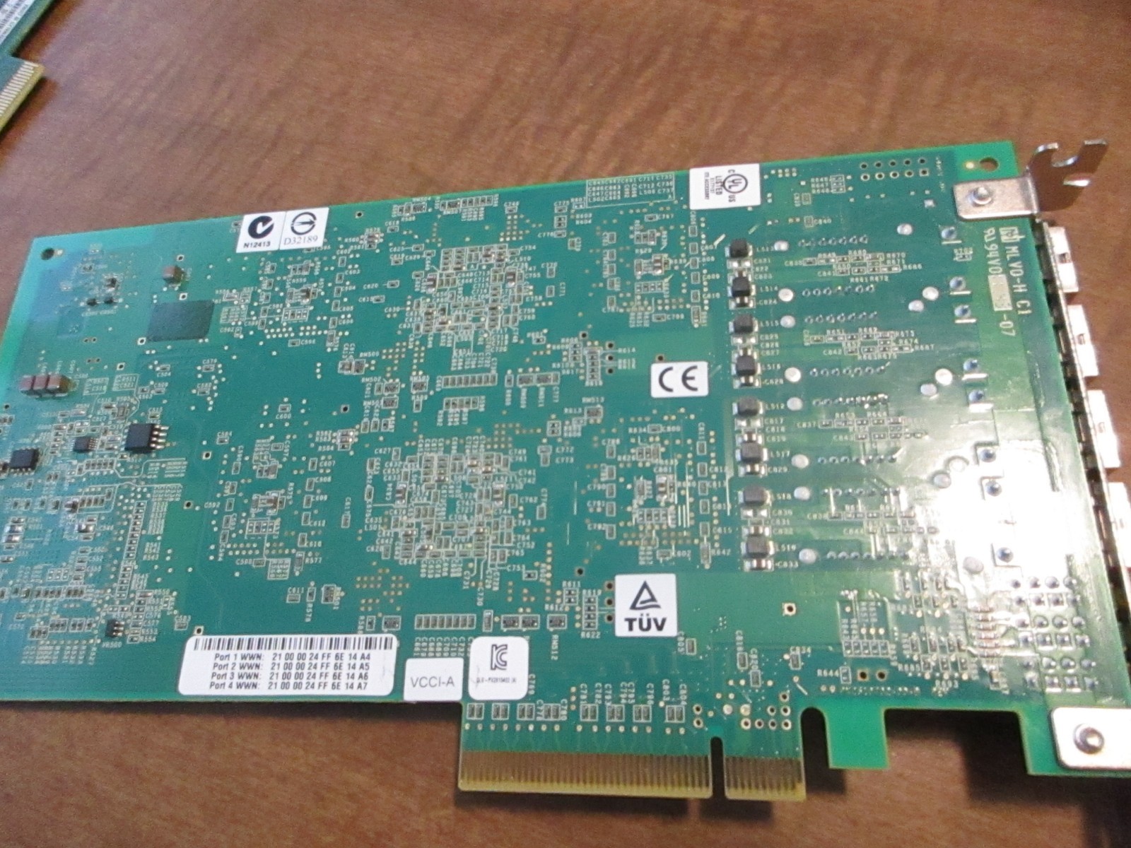 Qlogic QLE2464-NAP | PX2610402-05 C | 4GB 4 Port FC PCI-E Network Adapter Tested