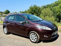 2010 FORD FIESTA 1.25 ZETEC 82PS PLUM RED METALLIC 5DR CAR-N HATCHBACK FRESH MOT