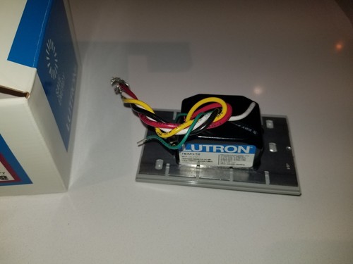 Lutron NTF-10-277-GR Grey Fluorescent Dimmer. Nova T FDB/ECO