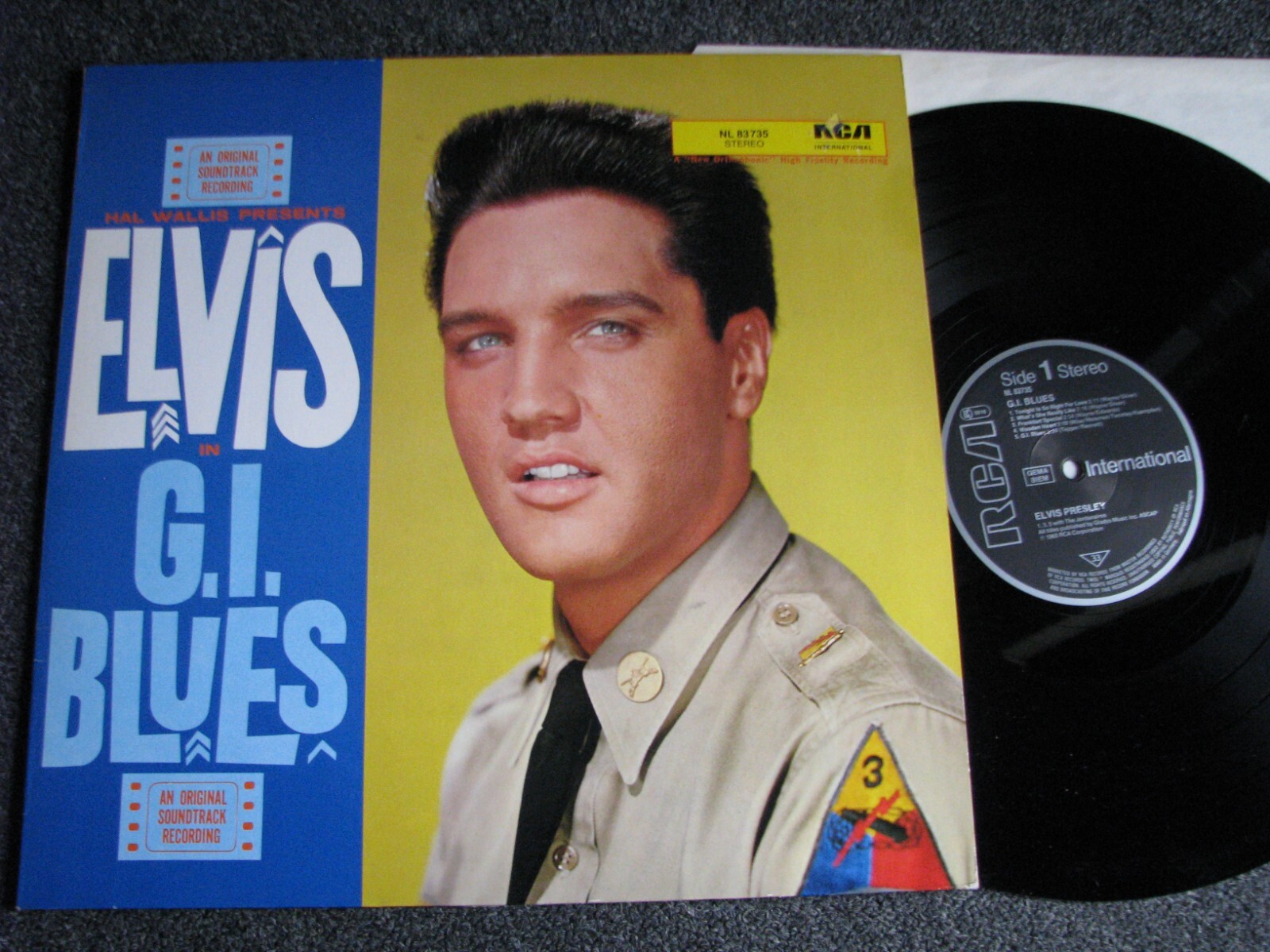 Elvis Presley-G.I. Blues LP-1983 Germany-RCA-NL 83735 | eBay