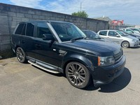 2013 13 RANGE ROVER SPORT 3.0 SDV6 HSE AUTOMATIC IN BLACK.SOLD AS SPARES/REPAIRS