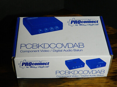 Pro Connect by Key Digital PCBKDCOVDAB CAT5/5e/6 Component / Digital Audio Balun