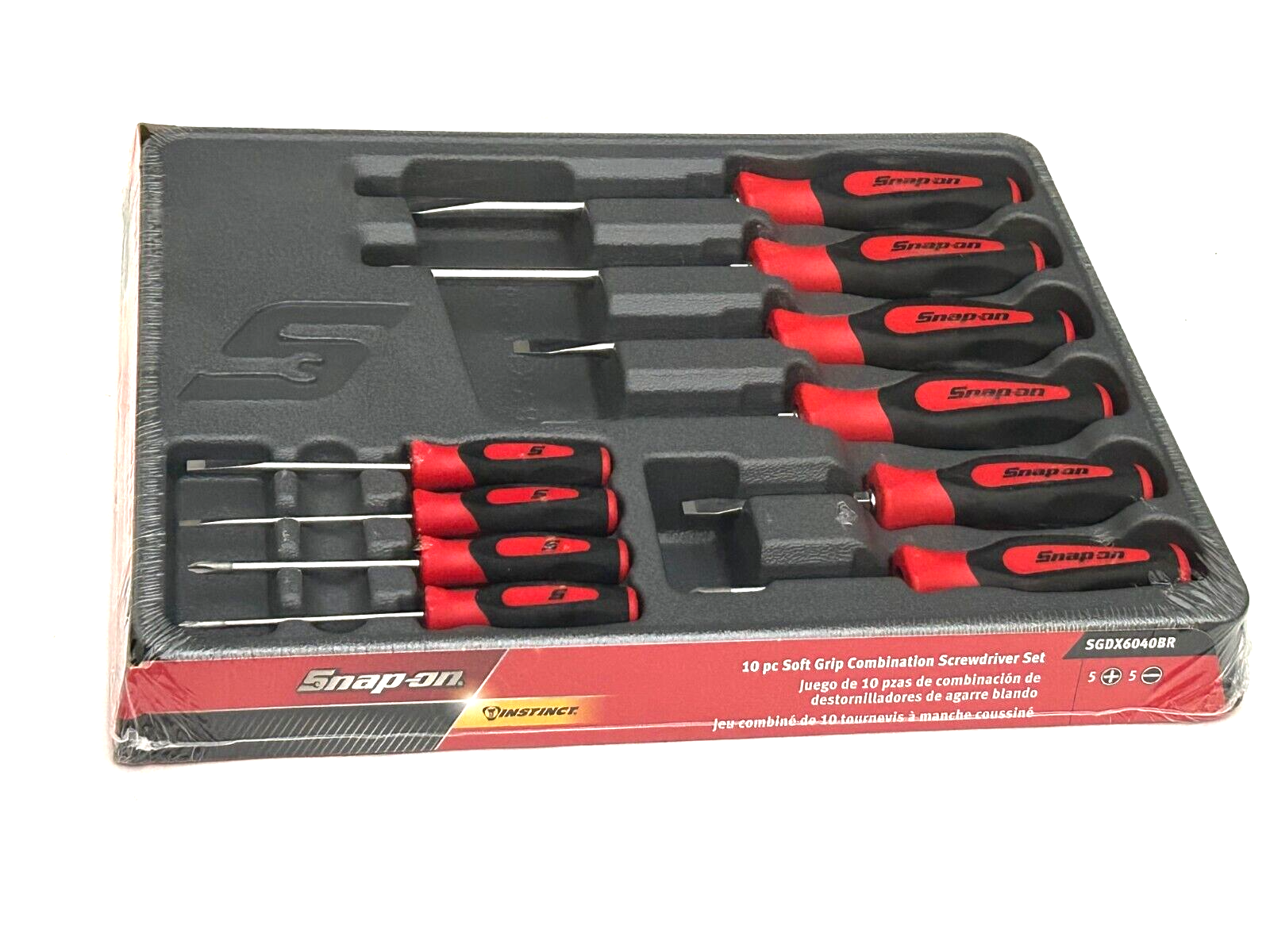 Snap-on Tools NEW SGDX6040BR 10 Piece RED Combination Screwdriver Set USA | eBay Snap-on Tools NEW SGDX6040BR 10 Piece RED Combination Screwdriver Set USA | eBay