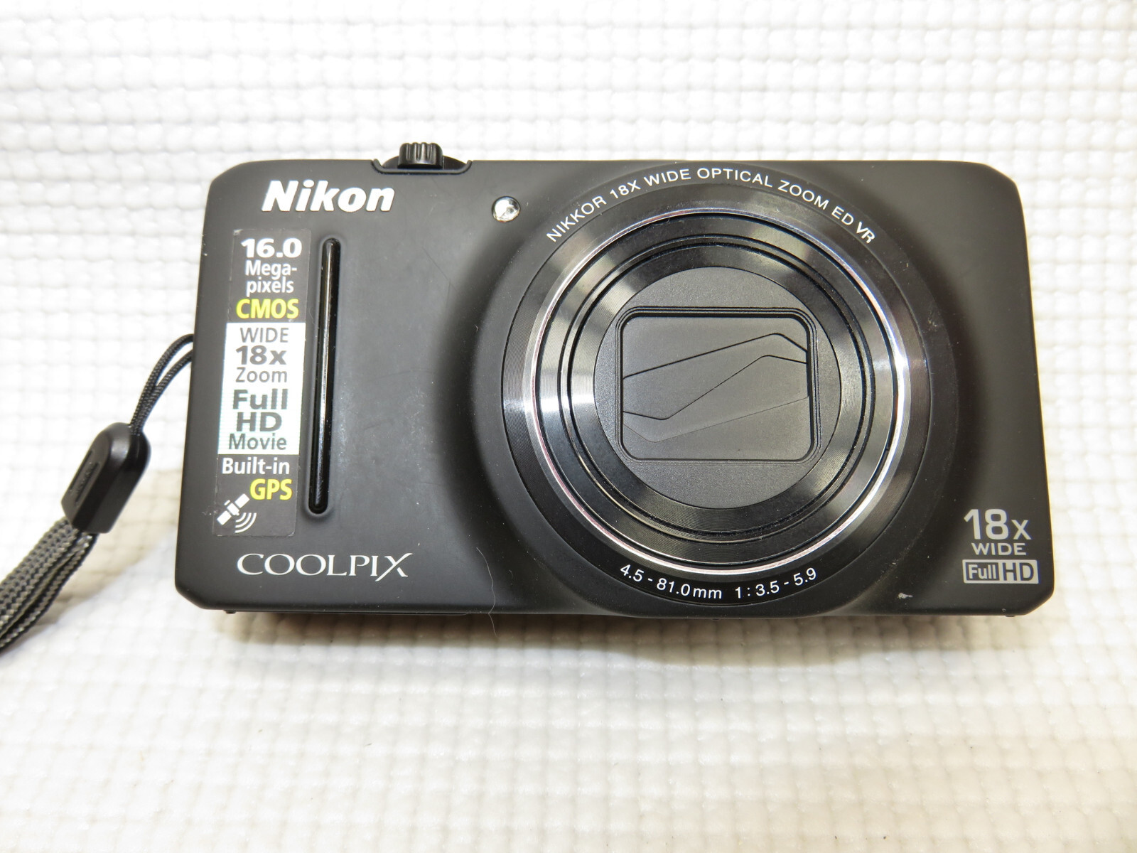 【ジャンク品】　Nikon COOLPIX s9300 Nikon COOLPIX S9300 16.0MP Digital Camera - Black for sale