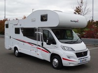 2017 FIAT 2.3 DIESEL SUNLIGHT A72 MOTORHOME 6 BERTH 6 BELT 3500kg 18K MILES