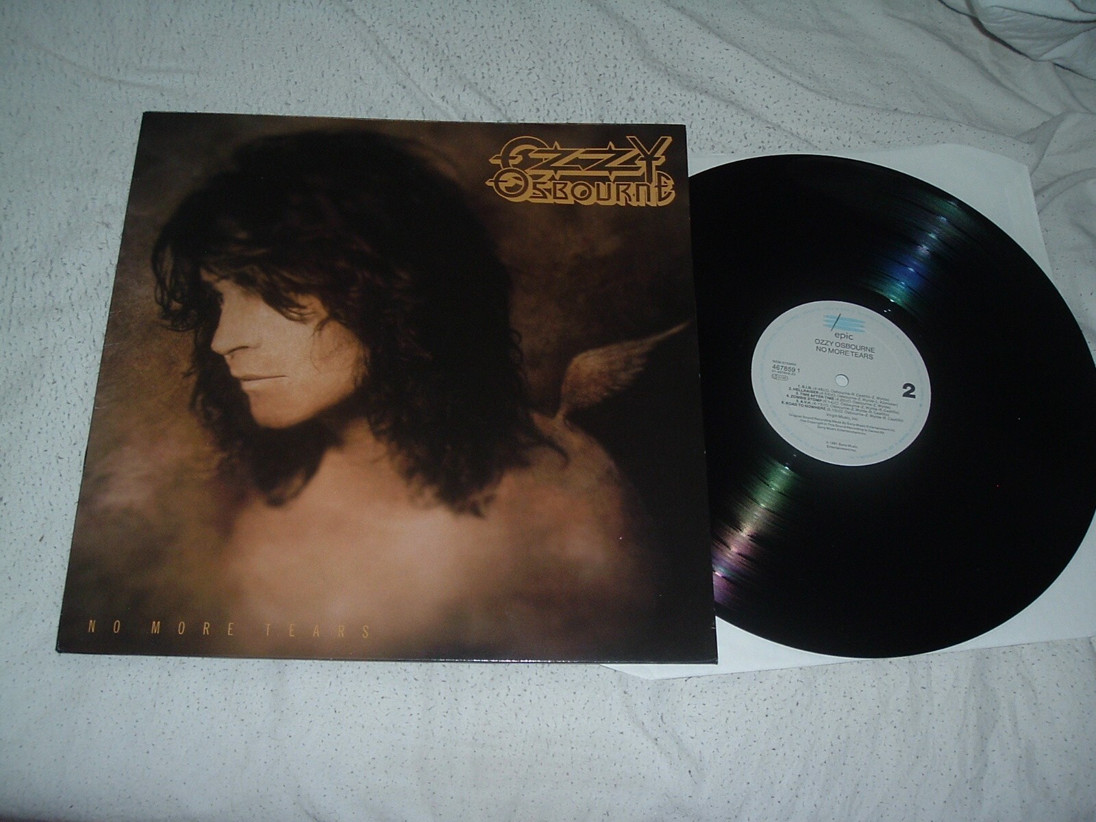 OZZY OSBOURNE No More Tears '91 RARE !! ORIGINAL EU IMPORT
