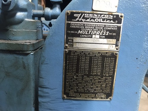 1 Ton Multipress Hydraulic Press