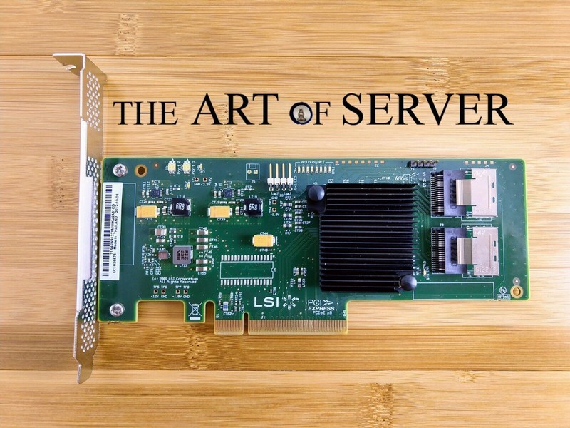 Genuine Lsi 6gbps Sas Hba Lsi 9201-8i (=9211-8i) P20 It Mode Zfs Freenas Unraid